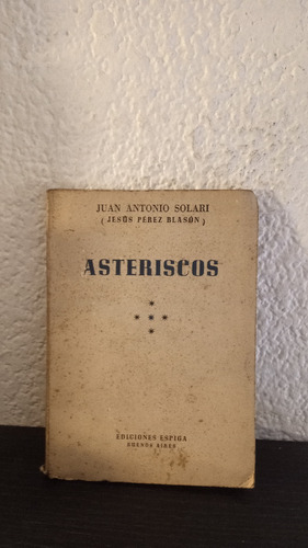Asteriscos - Juan Antonio Solari