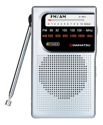 Radio Am/fm Daihatsu Drk1 A Pilas 2 Aa Oferta!!