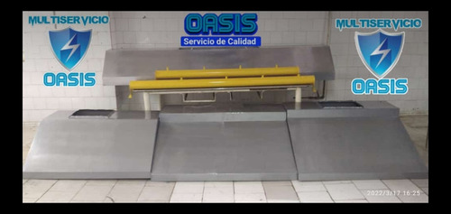 Imagen 3 de 4 de A La Venta Campana Industrial Galvanizada De 1.60x1,10x0,57