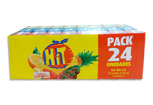 Jugo Hit Frutas Surtido 24 Und En Caja - mL a $145