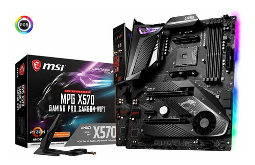 Msi Mpg X570 Gaming Pro Carbon Wifi Motherboard (amd Am4,...