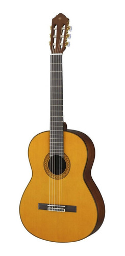 Guitarra clásica Yamaha C80 para diestros natural brillante