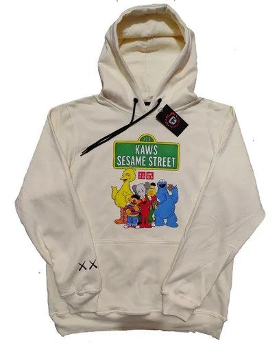 Kaws hoodie sesame street sale