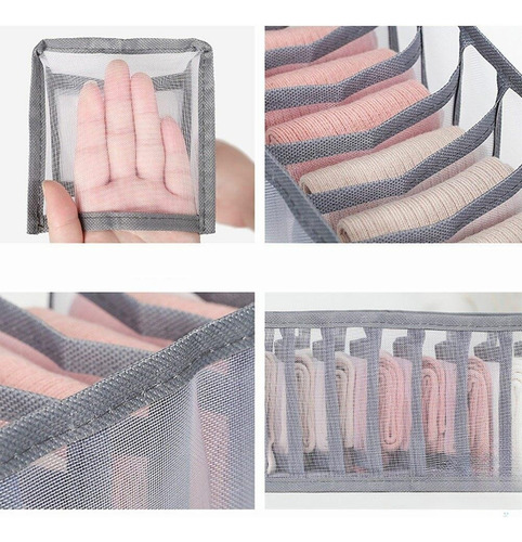Organizador Divisores Ropa Interior Calcetin Plegable 3 En 1