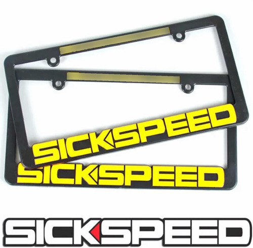 Porta Placa Sickspeed Jdm / Racing Universal