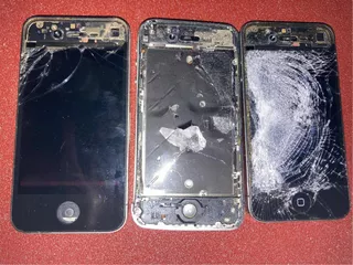 Lote De 3 Teléfonos Apple iPhone 4s Para Repuestos