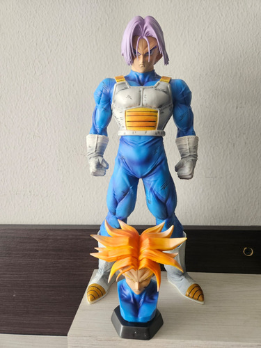 Trunks Del Futuro Cabeza Reemplazable 30 Cm - Dragon Ball Z