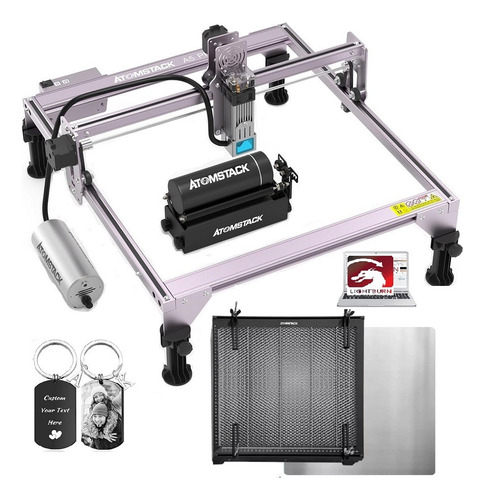 Grabador Láser Atomstack A5 Pro 40w Y Completo De Accesorios