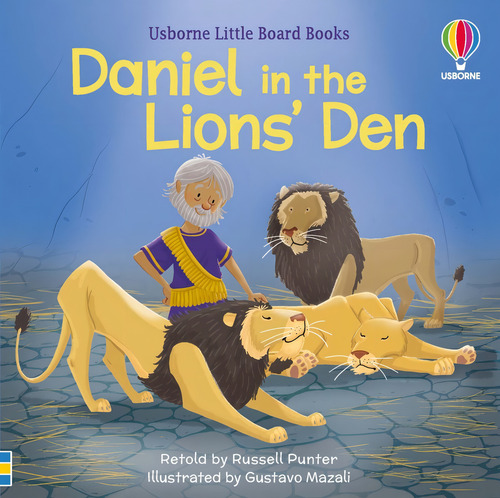 Daniel In The Lions' Den Little Board Books, De Punter, Russell. Usborne Little Board Books, Vol. 1. Editorial Usborne, Tapa Dura En Inglés, 2023