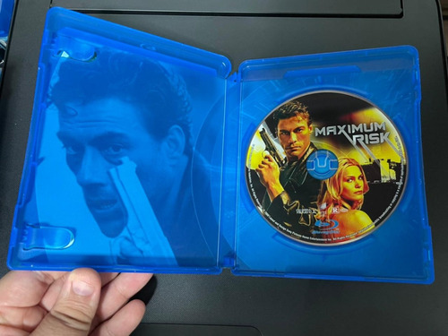 Imagem 4 de 4 de Blu-ray Risco Máximo - Raro - Lombada Azul - Nacional