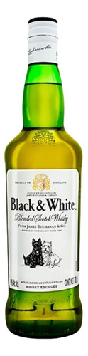 Whisky Black & White 700 Ml.