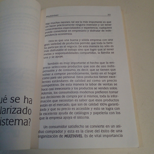 Multinivel - Héctor Tassinari (Usado)