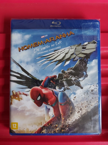 Blu Ray Homem Aranha De Volta Ao Lar Original Lacrado 