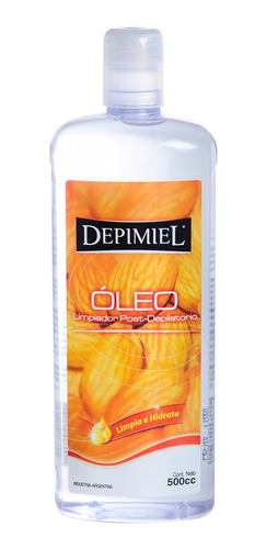 Depimiel Óleo Limpiador Post Depilatorio Hidratante 500ml