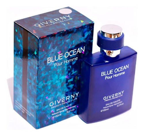 Perfume Masculino Giverny Blue Ocean Pour Homme 100ml Volume da unidade 100 mL