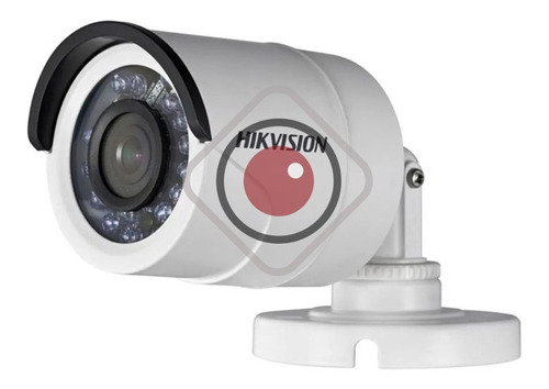 Camara Seguridad Hikvision 720p 1mp Hd Infrarroja Ext Metal