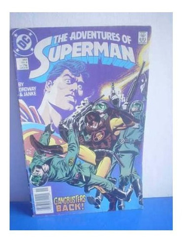 The Adventures Of Superman  446 Dc Comics Ingles 