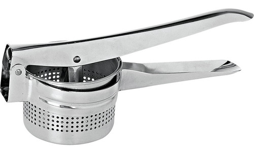 Espremedor De Batata Manual Em Inox Profissional Cozinha Cor Do Cabo Prateado Inteiro Inox