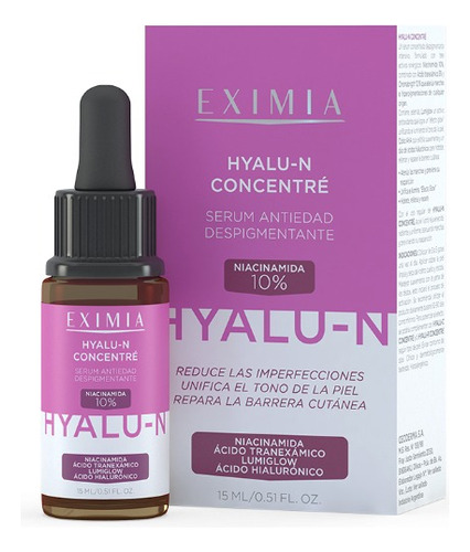 Eximia Serum  Hyalu-n Concentre Tipo De Piel 15 Ml 