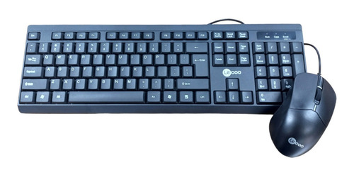 Teclado Mouse Combo Lecoo Lenovo Cm101 Usb 1200dpi Cn