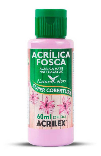 Tinta Acrílica Fosca Acrilex Para Artesanato 60ml - Cores Cor Orquídea