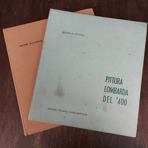 Imagem 1 de 10 de Livros Italianos Pittura Lombarda E Pittura Francese