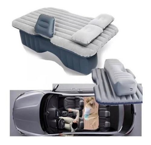 Colchon Trasero Inflable + Compresor 12v Para Autos