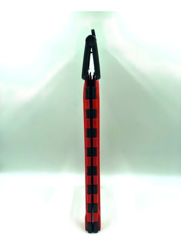 A Banco Plegable Grande Plástico Rojo 120kg Uso Rudo
