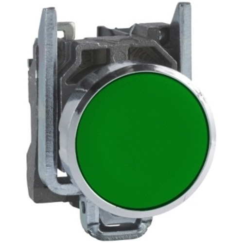 Pulsador Metálico Verde 1no 22mm Schneider Xb4ba31