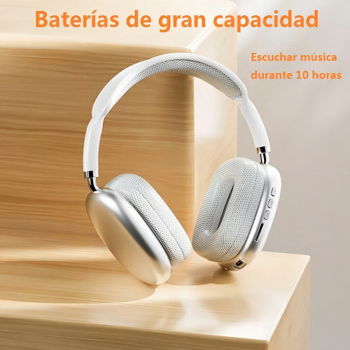 Y Auriculares Inalámbricos Diadema Bluetooth Con Micrófono