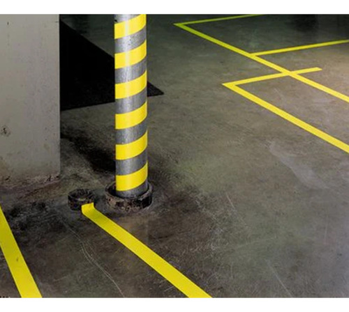 Imagen 5 de 6 de Cinta Delimitadora Seguridad 3m Amarilla 50,8mm X 32m