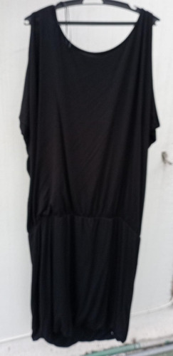 Vestido Negro Michael Korks Algodon Impecable  3xl Sin Manga