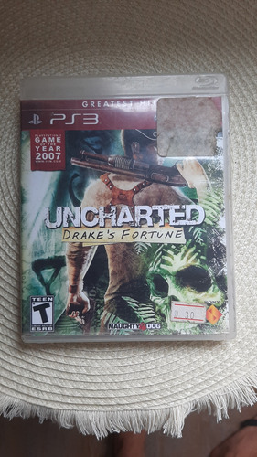 Juego De Play Station 3 (ps3) Uncharted Drake's Fortune