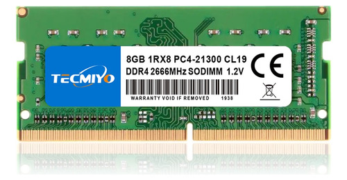 Memoria Ram Sodimm Tecmiyo Ddr4 2666 2133 Mhz Para Ordenador