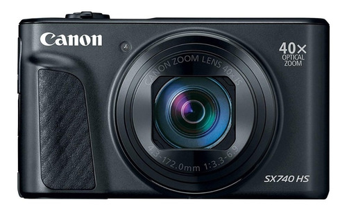  Canon PowerShot SX740 HS compacta avanzada color  negro 