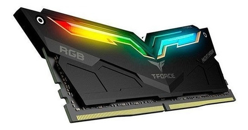 Imagem 2 de 2 de Kitl Team T-force Night Hawk Rgb 16gb (2 X 8gb) 3200mhz