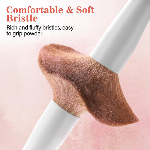 Set De Brochas De Maquillaje Profesional De 20 Piezas, Lu...