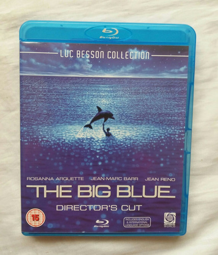 The Big Blue Atlantis Luc Besson Blu Ray Nuevo Original