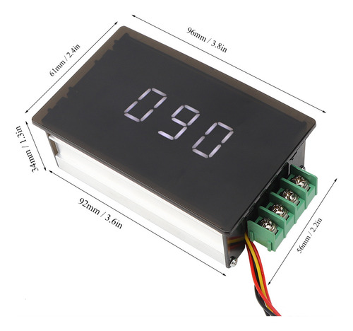 Controlador De Velocidade Do Motor Dc 30a Governor 6v 12v 24
