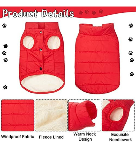 Chaqueta Para Perros De 2 Piezas Chaqueta Para Perros Cálida
