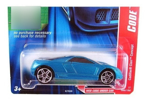 Hot Wheels 2007 Cadillac Cien Concept - H. W. Stars  086/156