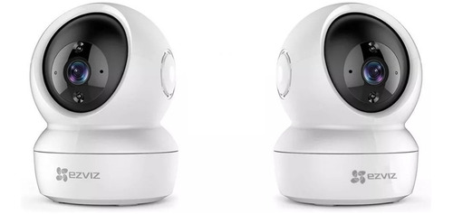 Imagen 1 de 10 de Kit 2 Camara Full Hd 1080p Seguridad Ip Wifi Vision Nocturna