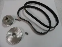 Comprar Kit Polias Em Aço E Correias Dentadas Torno Fortg Fg0001