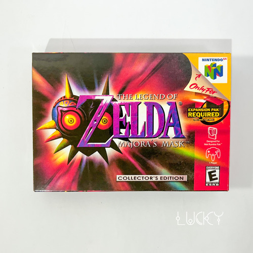 The Legend Of Zelda Majora's Mask C/manual Nintendo 64 (Usado)
