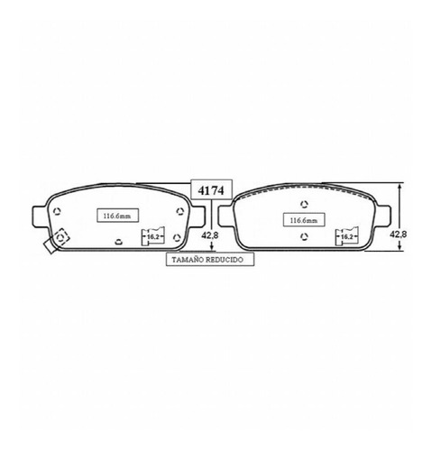 Pastillas Freno Chevrolet Orlando 2.0 2017 Z20s1 Diesel