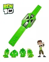 Comprar Reloj Ben 10 Omnitrix Con Luz Y 4 Figuras Aliens