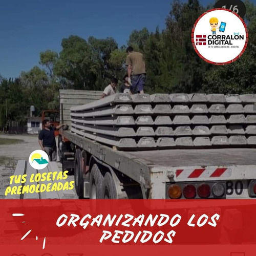 Losetas Rellenas Con Telgopor Para Techos Hasta 7,20 Mts.