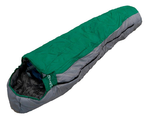Bolsa De Dormir Impermeable Pharaon Xtreme1090 Momia Camping Color Verde