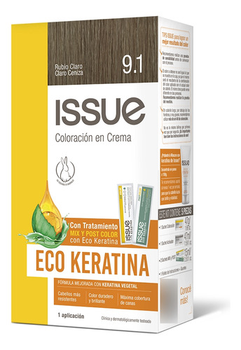 Issue Kit Eco Keratina 9.1 