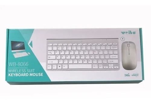 Imagen 4 de 5 de Kit De Teclado Y Mouse Inalámbrico Weibo Keyboard Mouse
